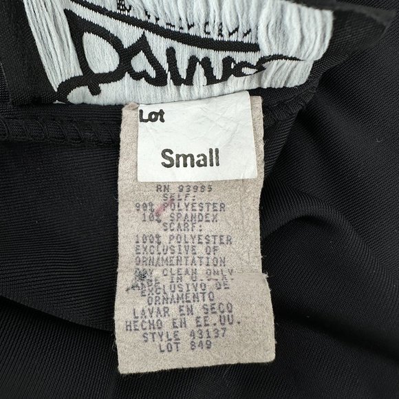 Black Velvet Made in USA Vintage Donna Short Sleeve Maxi Dress - Picture 6 of 7